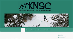 Desktop Screenshot of kachemaknordicskiclub.org
